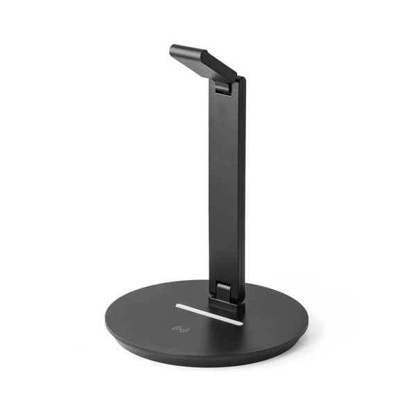 PS - GERST. ABS headphone stand with built-in wireless charger