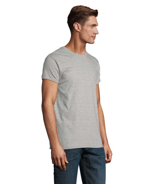 EPIC T-SHIRT UNISEX 140g - Cinzento Dois TonsM