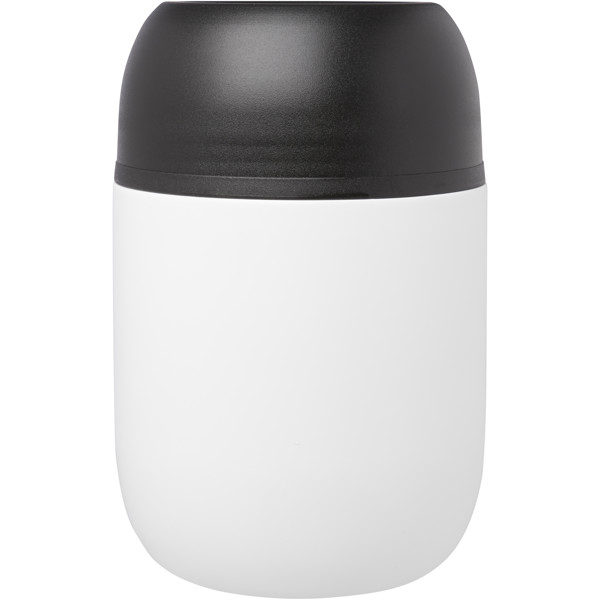 Supo 480 ml double-walled lunch pot - White