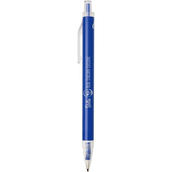 Spectrum recycled aluminium ballpoint pen (blue ink) - Royal Blue