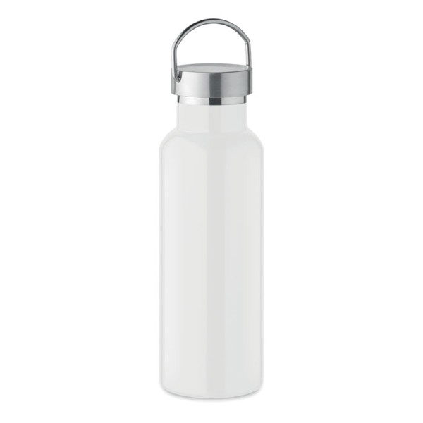 Bouteille double paroi 500 ml Florence - Blanc