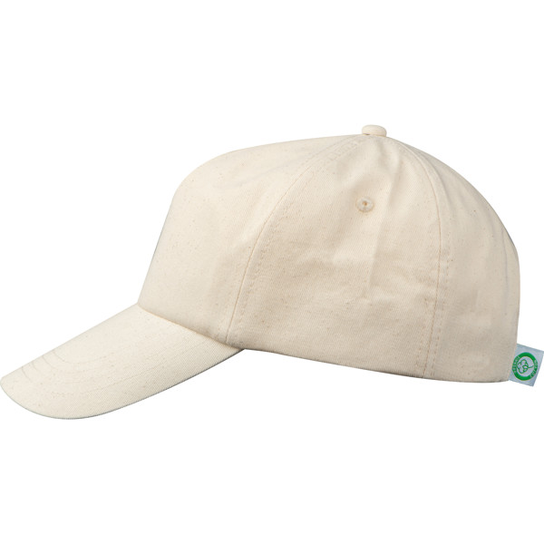 Cotton baseball cap LEONE - Beige