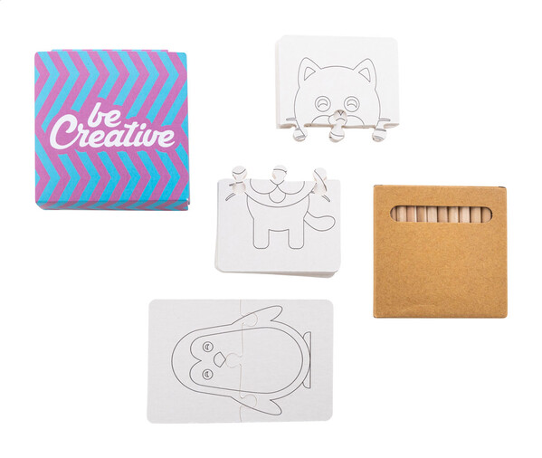 Custom Colouring Puzzle Colozzy