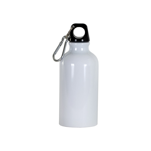 Sublimating Aluminum Bottle With Carabiner. 400Ml