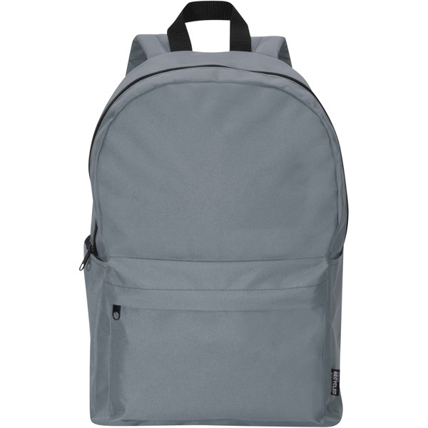 Byron 14" GRS-recycelter City Laptop Rucksack 14 L - grau