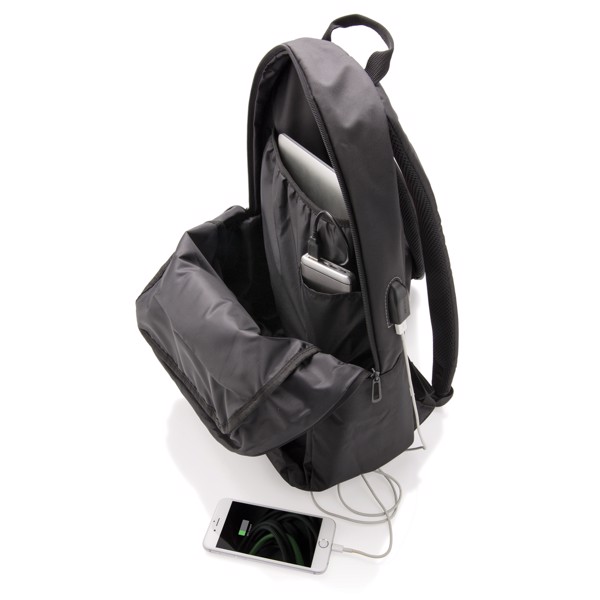 Xd Collection laptop backpack, USB, 15 inch