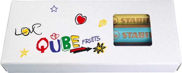 STABILO woody duo Set de 3 crayons de couleur