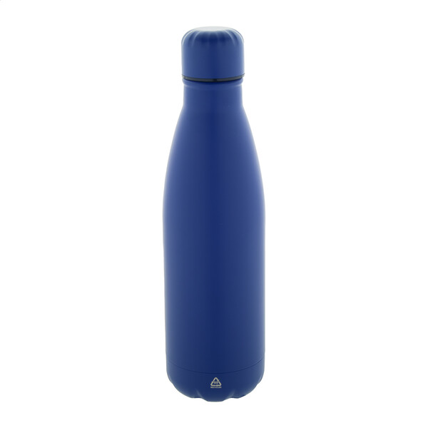 Bouteille en acier inoxydable recyclé Refill - Bleu