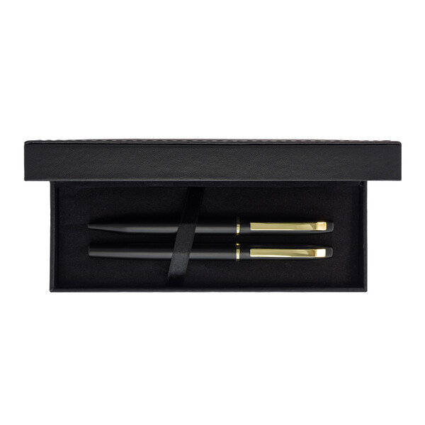 Mirrores Stationery Set - Black