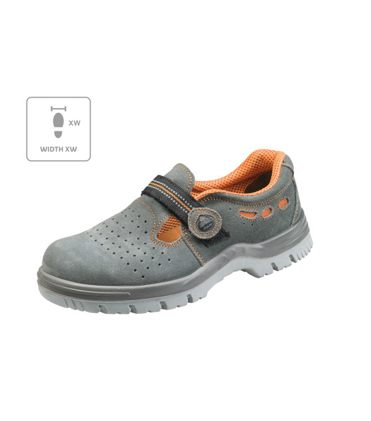 Sandále unisex Bata Industrials Riga XW - Tmavo Sivá / 39