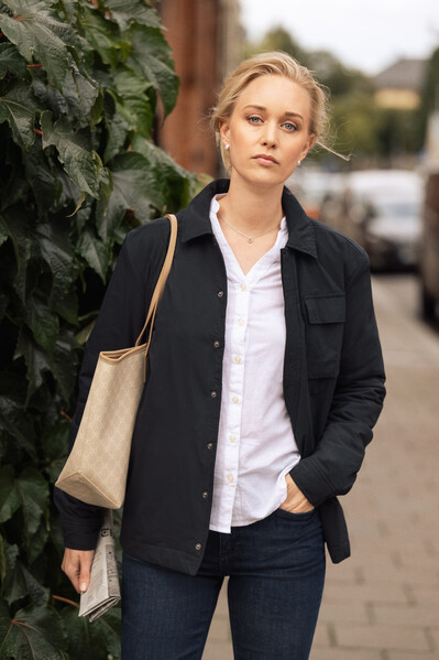 Harvest Lander Shirt Jacket Black XXS