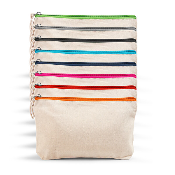 Trousse coton bio 280g BIUTIFULDAY - gris