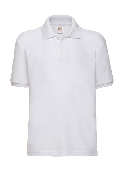 Kids 65 / 35 Polo - White / 116 (5-6)