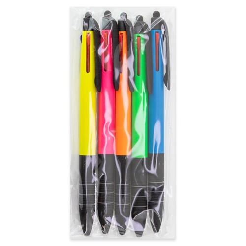 SET STYLOS POINTEUR DE 3 COULEURS “IMPACT” (5 PCS)