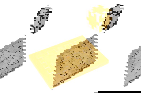 Wooden cube puzzle
