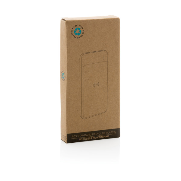 XD Collection powerbank 8000 mAh, brezžična 5W - Bela