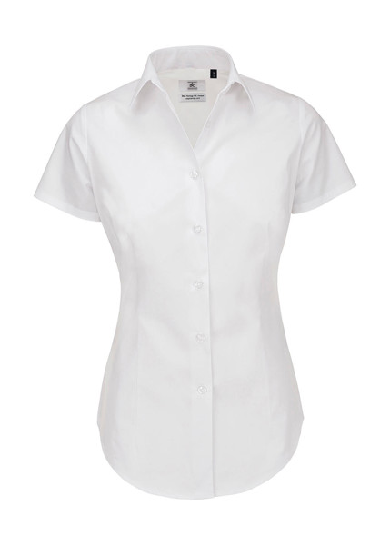 Ladies' Heritage Poplin Shirt - Swp44 - White / 3XL
