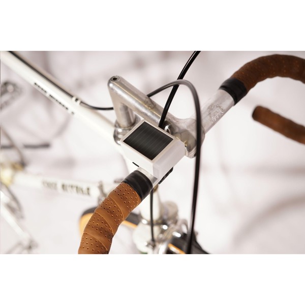 Solar Bikelight lampes de vélo - Blanc