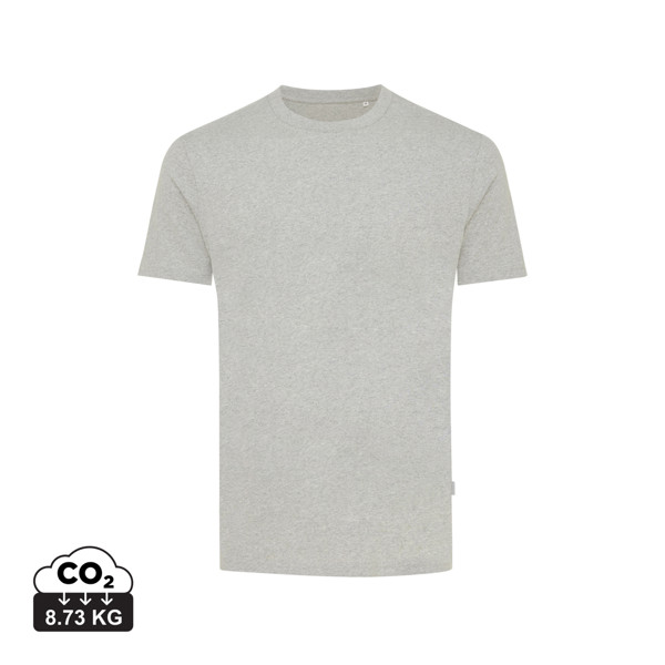 T-shirt en coton recyclé non teinté Iqoniq Manuel - Heather Grey / L