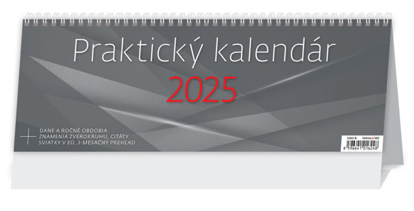 Plánovací stolní kalendář Praktický 2025 -