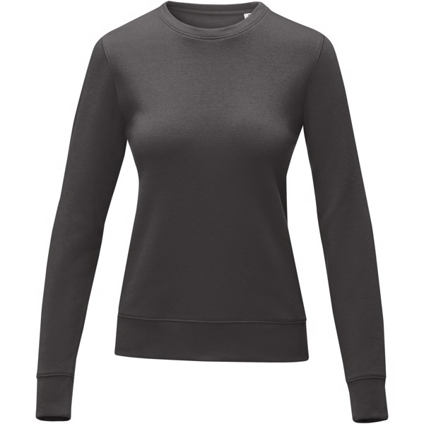 Zenon Damenpullover mit Rundhalsausschnitt - storm grey / L