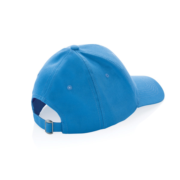 6 dílná kšiltovka Impact z 280g recyklované bavlny AWARE™ - Tranquil Blue