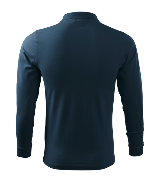 Polo Majica Muška Malfini® Single J. Ls - Mornarsko Plava / S
