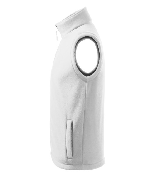 Fleece Vesta Unisex Rimeck® Next - Bílá / L