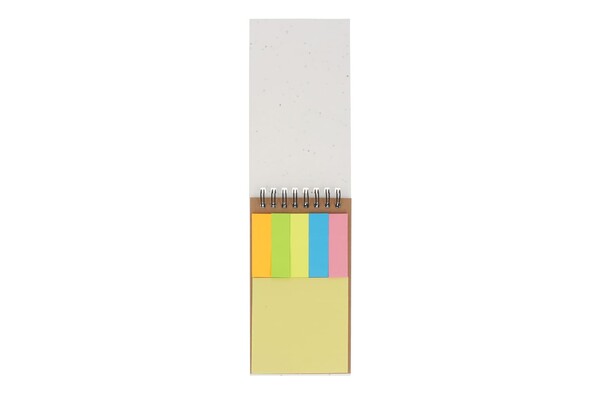 Seed paper adhesive notes set - White