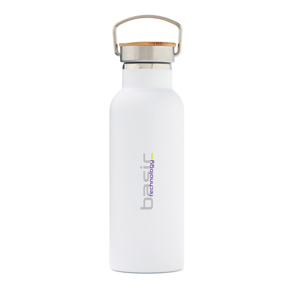 VINGA Miles Thermos Bottle 500 ml - White