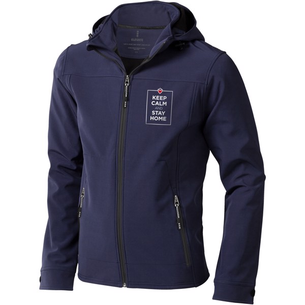 Veste softshell homme Langley - Marine / 3XL