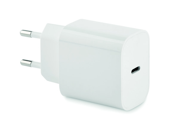 Plugme USB polnilnik, 20 W, 2 priključka, EU vtič