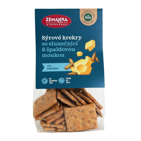 Bio krerky so syrom a slnečnicou