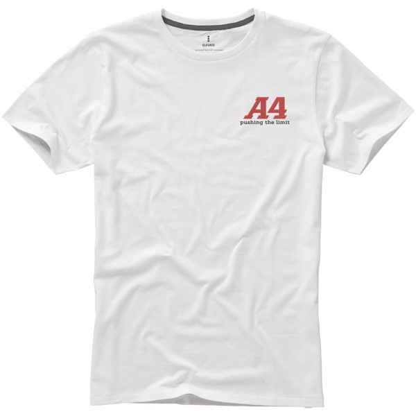 T-shirt de manga curta Nanaimo de homem - Branco / L