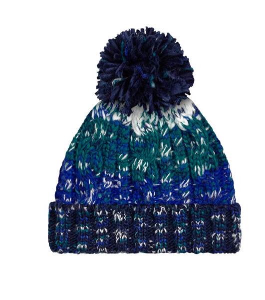 Corkscrew Pom Pom Beanie - Cherry Sherbet / ONE SIZE