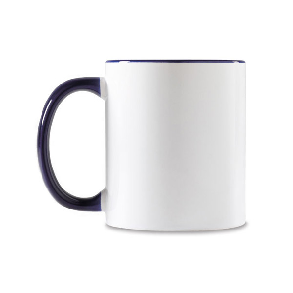 Coloured sublimation mug Sublimcoly - French Navy