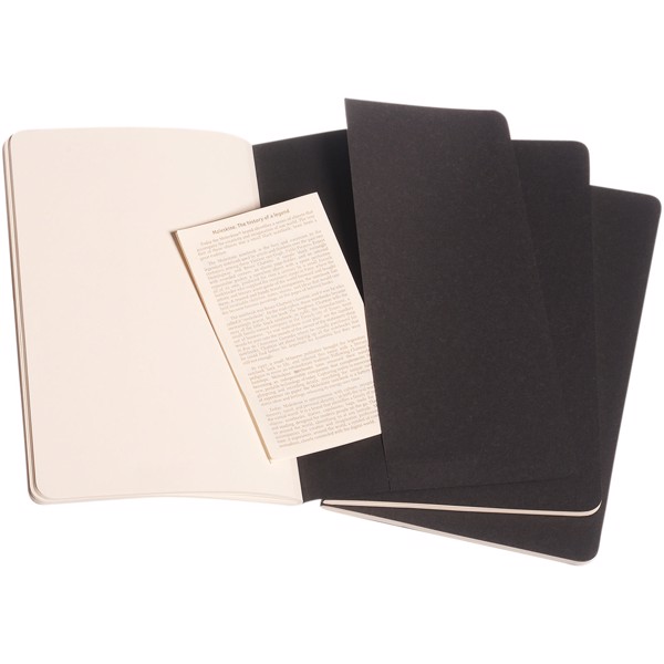 Moleskine Cahier Journal L - plain - Solid Black