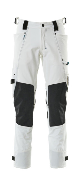 Pantaloni cu buzunare pentru genunchi - MASCOT® - White