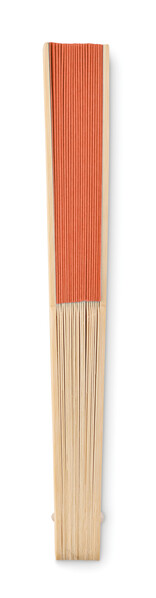 Leque de bambu Fanny Paper - Laranja