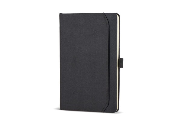 Carnet avec pochette Ashira A5 - Noir