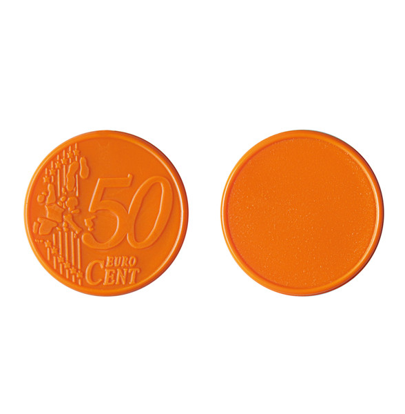 Coin 50 - Laranja