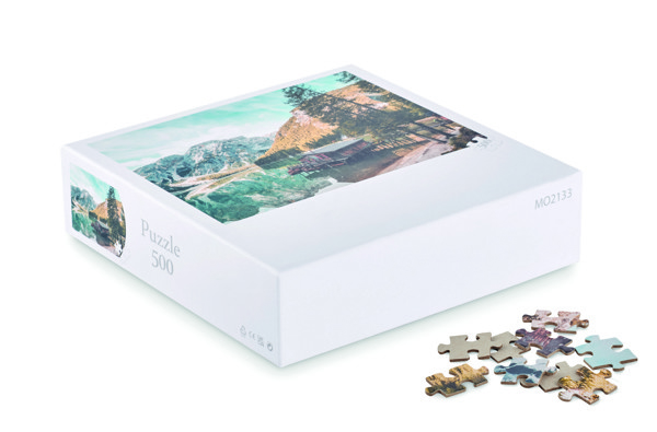 Pazz puzzle, 500 kosov, v škatli