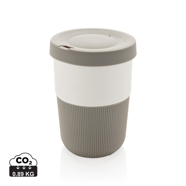 PLA cup coffee to go 380ml - Grey
