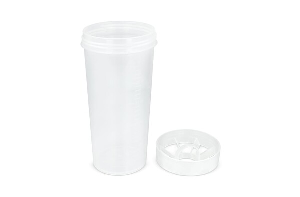 Shaker-flaske 700ml - Hvid
