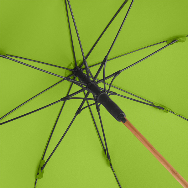 AC-Midsize-Bambus-Stockschirm ÖkoBrella - Limette Ws