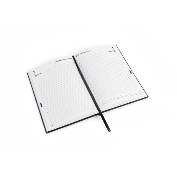 IBSEN A5. Agenda A5 em PU - Cinzento