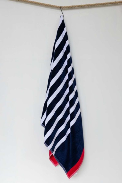 Olima „Sailor” Beach Velour Towel