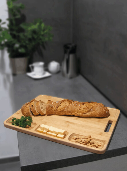 Large Cutting Board Bamboo Serving