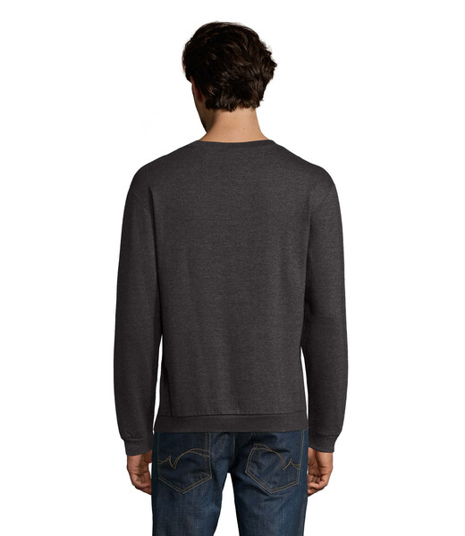 SPIDER Męska bluza 260g - Charcoal Melange / 2XL