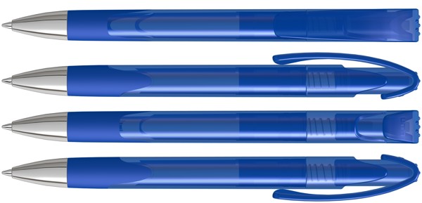 LOOK grip transparent SI - bleu foncé